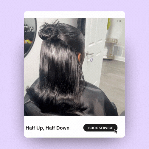Half Up Half Down Quickweave