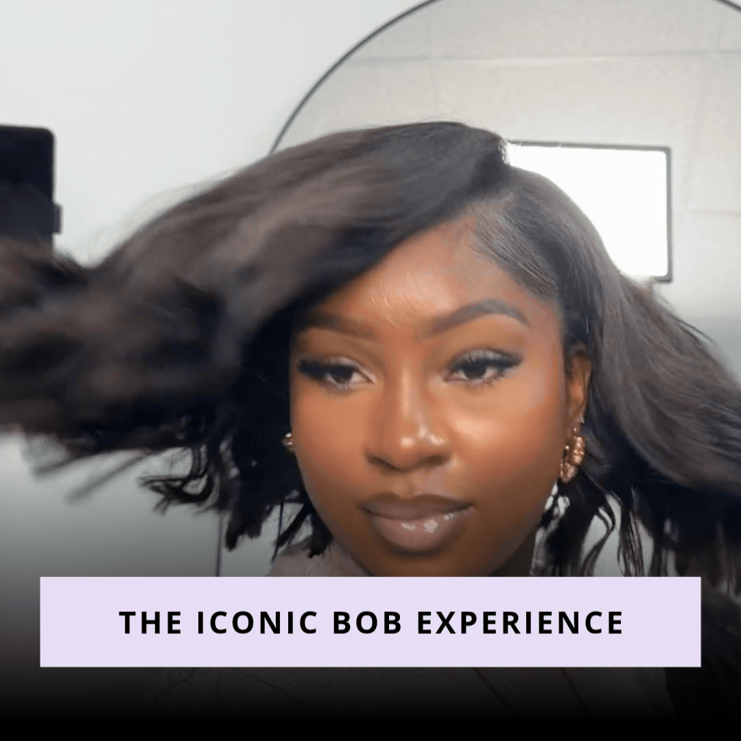 The Iconic Bob Experience (Premium hair included )